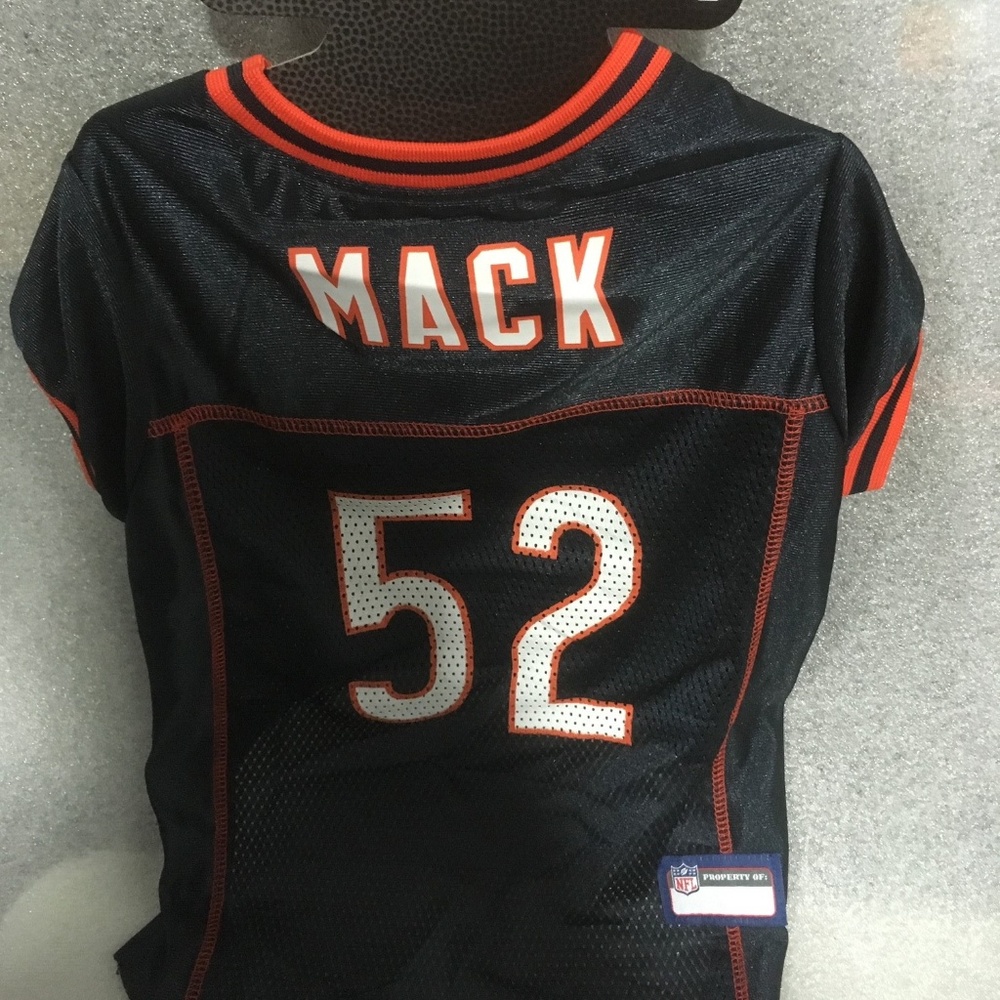 Khalil Mack #52 Chicago Bears NFLPA Dog Jersey